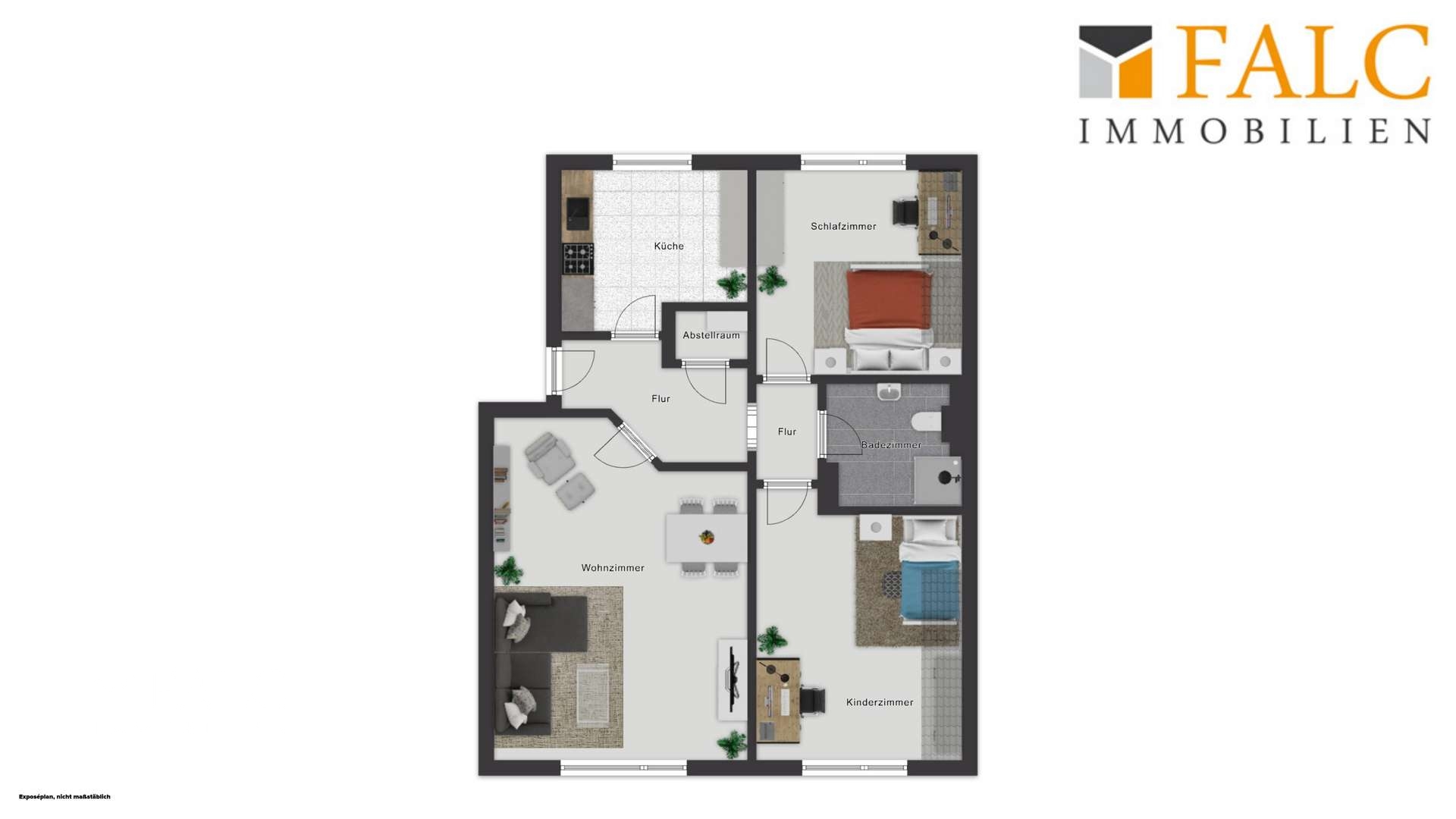 Dachgeschoss links Grundriss 